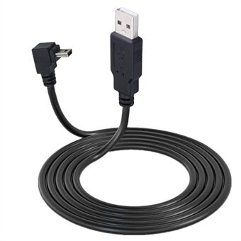 JUNSUNMAY 1,5 m USB A 2.0 til Mini B 5 pins adapterkabel for harddisk / digitalkamera / telefon