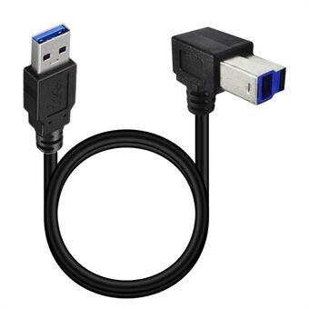 JUNSUNMAY 0,5 m USB3.0 USB-A hann til USB Type-B hann skriver kabelskjerm datamaskin utskriftsledning