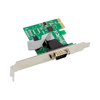 PCIE AX99100 1S DB9 RS232-port seriekort Native Industrial Expansion Card