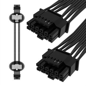 PW-013 30cm 12VHPWR ATX3.0 PCI-E 5.0 Power Modular Kabel 16Pin til 16Pin ledning for 3080 3090TI PSU 12+4Pin grafikkort