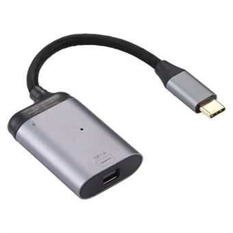4K Type-C til Mini DisplayPort1.4 PD-dataoverføringsadapter USB 3.1 Type C til Mini DP-kabel for HDTV-projektor
