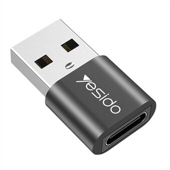 YESIDO GS09 USB Male to Type C Female Adapter OTG Connector Converter for MacBook Samsung