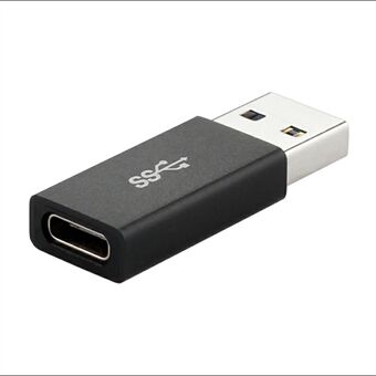 Aluminum Alloy USB 3.1 Type-C Female to USB A Male Adapter Data Sync Converter