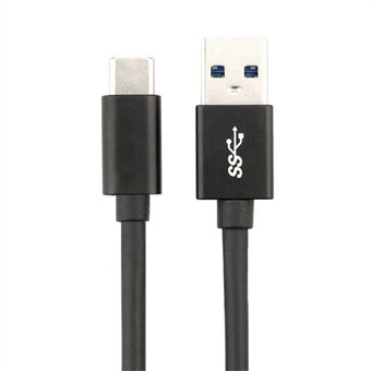 1m USB hann til Type-C hann dataoverføringskabel USB3.1 3A 60W hurtigladekabel