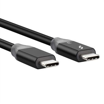 0,5 m USB4 Thunderbolt 4 40 Gbps 4K/60Hz ledning 100W 5A/20V USB Type-C PD hurtigladekabel for Macbook Pro