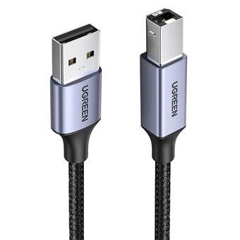 UGREEN 1m 480 Mbps høyhastighets USB A til USB B-kabel for HP Epson Canon Brother-skriver hann-til-hann-ledning