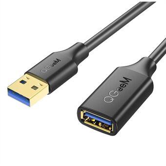 QGEEM QG- Flash 1,8 m super lang USB 3.0-kabel hann-til-hunn-forlengelsesledning for Nintendo Switch / USB-minnepinne / Kortleser / Harddisk / Tastatur