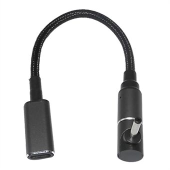 For Asus Acer LG Samsung Laptop Universal USB C Hunn til 3,0 mm * 1,1 mm Hann Magnetic Converter Kabel Støtte 100W Rask lading