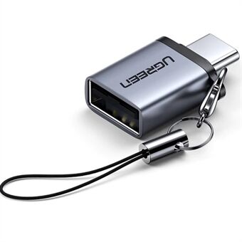 UGREEN US270 Type-C Hann til USB3.0 Adapter Aluminium Shell Mini USB-C Converter med snor