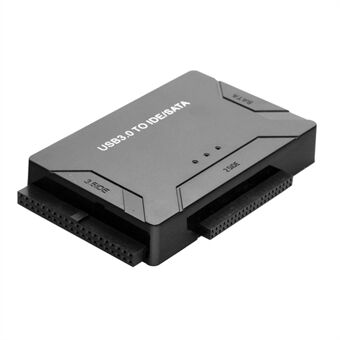 USB 3.0 til SATA IDE ATA-dataadapter 3 i 1 for bærbar PC 2,5\'\' 3,5\'\' HDD-harddiskdriver med strøm