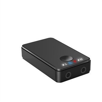 Bluetooth 5.0 sender og mottakeradapter 2-i-1 trådløs 3,5 mm adapter