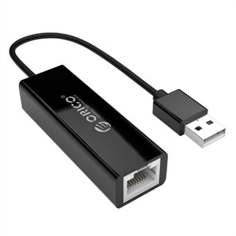 ORICO UTG-U2 USB 2.0 til 100M Ethernet RJ45 nettverksadapter - svart