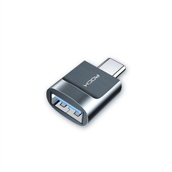 ROCK USB-hunn til Type-C-hann OTG-dataadapter