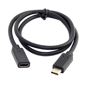 0,6 m USB-C USB 3.1 Type-C hann til Type-C hunn forlengelseskabel for Macbook mobiltelefon