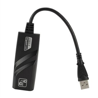 Bærbar kablet nettverksadapter USB 3.0 til Gigabit Ethernet RJ45 LAN 10/100 / 1000 Mbps Ethernet-nettverkskort for bærbar PC