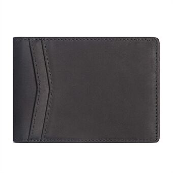 BP987 Ultra Slim Fold frontlomme lommebok kuskinn kortholdere for menn