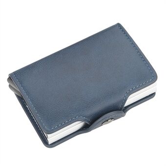 BAELLERRY K9121 PU skinn kredittkortholder lommebok RFID-blokkerende pop-up kortveske