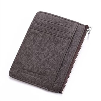 GUBINTU 417 RFID-beskyttet lommebok i ekte skinn Kredittkort-ID-lommeholder