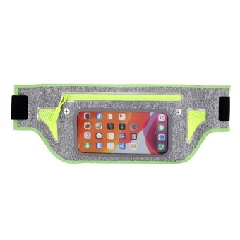 XL Sports midjepakke Lycra materiale midjeveske for iPhone 12 Pro Max etc. Telefon innenfor 7-tommers