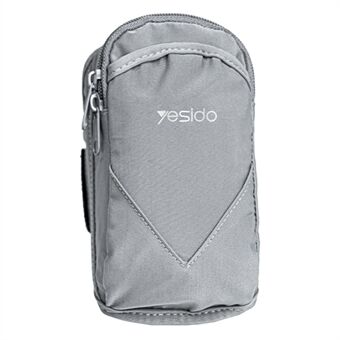 YESIDO WB12 Nylon+Lycra+TPU Sportsarmbånd Posearmveske Outdoor bæreveske for mobiltelefon, mynt, kontanter