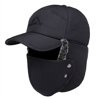 SUPPLEX Winter Warm Hat med avtakbar maske Full Face Outdoor Windproof Hat Baseball Cap