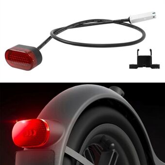 Bakskjerm baklys for Ninebot Max G30 elektrisk scooter Bak LED lys varsellampe