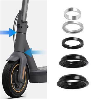 5 stk / sett for Ninebot MAX G30 elektrisk scooter aluminiumslegering + ABS-lager roterende styrebøsninger