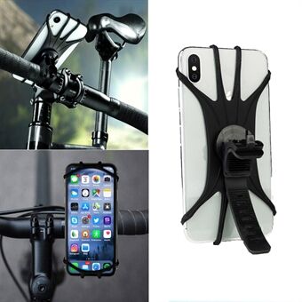Universal sykkel elektrisk kjøretøy motorsykkel håndstenger brakett telefonholder for iPhone 11 Pro Max 6,5 tommer, etc