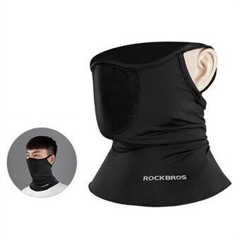 ROCKBROS LF7813 Halsgamasjer Ansiktsdeksel Skjerfmaske med øreløkker UV-beskyttelse Blokkering PM2.5 Hodeplagg for menn og kvinner