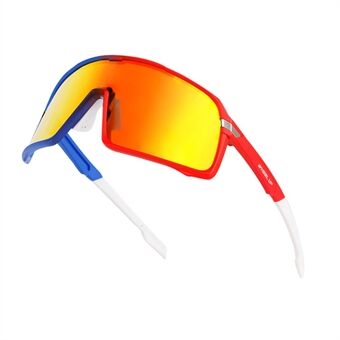 WHEEL UP Stort innfatning Anti-UV-sykkelsolbriller Polariserte briller Ridebriller