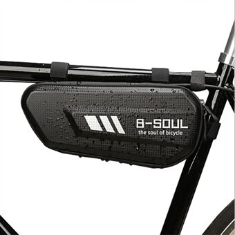 Bike Top Tube Front Frame Bag Vanntett solskjerm Bike Bike Bag Bag Sykkel Stor kapasitets oppbevaringspose