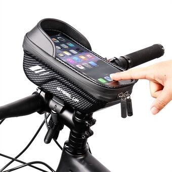 WHEEL UP G41 6,5 tommers mobiltelefonveske Vanntett sykkeltopprør styreveske