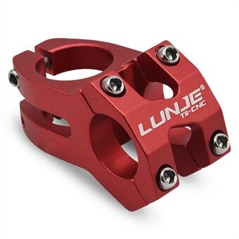 LUNJE XT-A089-2 MTB-sykkelstamme i aluminiumslegering Hul sykkelstyrstamme, 25,4 mm