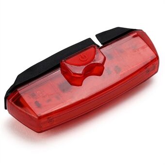 LD18 LED-sykkelbremsebaklys Vanntett sykkelsete baklysstøtte USB-lading (rød standardversjon)