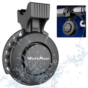 WIND & MOON WT-002P Volumjusterbart varselhorn for sykling Bell Oppladbart vanntett elektrisk sykkelhorn