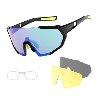 XQ-HD XQ-547 vindtette sykkelbriller Herre Dame Sport Anti-UV solbriller Polariserte briller