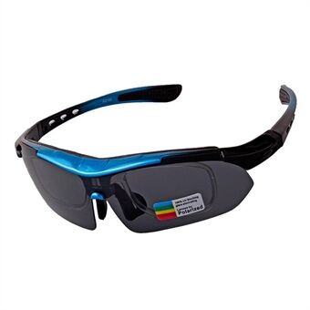 XQ-HD XQ-100 polariserte solbriller for menn kvinner UV-beskyttelse Sykkelsolbriller Sportsbriller med pannebånd