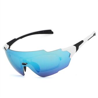 XQ-HD XQ-552 Outdoor sportssykkelbriller uten innfatning UV-beskyttende briller for menn, kvinner