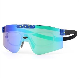 XQ-HD XQ-495A Fargerike HD sykkelsolbriller Outdoor ridebriller Magnetisk sugespenne polariserte briller for menn/kvinner