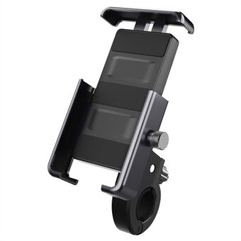 QX-21 Motorsykkel E-sykkel Stand Styre / Bakspeilmontering Roterbar telefonholderbrakett
