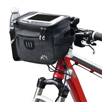 3L sykkeltelefonvesker med berøringsskjerm telefonlomme vanntett sykkelrørmontering