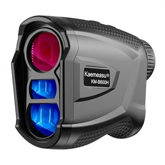 KAEMEASU laseravstandsmåler avstandsmålerteleskop med innebygd magnet for golfbanejaktundersøkelse, svart - KM
