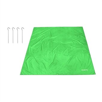 AOTU 220x150cm Bærbar fuktsikker piknikmatte 420D Oxford Cloth Campingplenmatte Teppe med slipt spiker