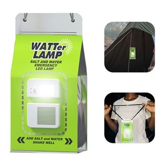 Outdoor saltvannslampe LED nødcampinglys for camping nattfiske bærbar energi