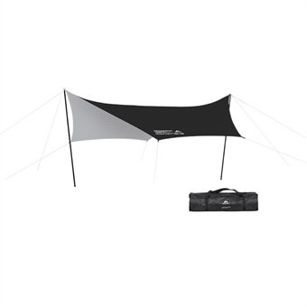 SHINETRIP Outdoor Camping Piknik Tarp Solkrem 210D Sølvbelagt Oxford Klut Baldakin Regntett Markise