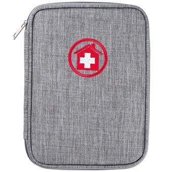 Liten størrelse bærbar reisepasskort Billettholderveske Oppbevaringspose for medisinsk medisin