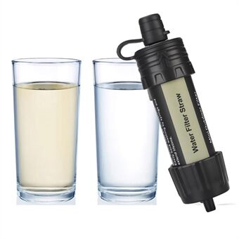 K8625 BPA-fritt Outdoor vannfilter - Vannfiltreringssystem - Vannrenser - FDA-sertifisert - Sort