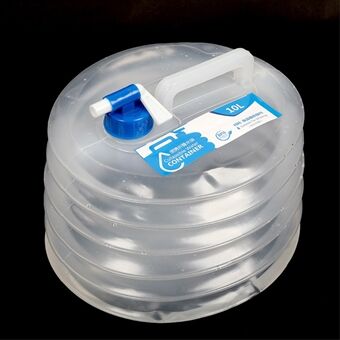 AOTU AT6632 10L sammenleggbar vannoppbevaring sammenleggbar vannflaske sammenleggbar PE-bøtte