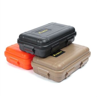 AOTU Outdoor Adventure Kit Plast Vanntett Lufttett Survival Case Container EDC Oppbevaringsboks - Tilfeldig farge