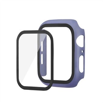 Prince For Apple Watch Series 5/4 44mm PC-ramme + Protector for herdet glass Smart Watch-etui